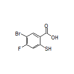 5-Bromo-4-fluoro-2-mercaptobenzoic Acid