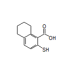 2-Mercapto-5,6,7,8-tetrahydronaphthalene-1-carboxylic Acid