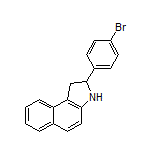 2-(4-Bromophenyl)-2,3-dihydro-1H-benzo[e]indole