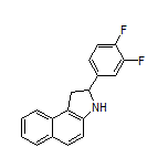 2-(3,4-Difluorophenyl)-2,3-dihydro-1H-benzo[e]indole