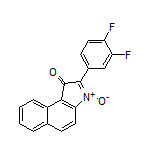 2-(3,4-Difluorophenyl)-1-oxo-1H-benzo[e]indole 3-Oxide