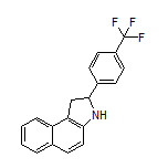 2-[4-(Trifluoromethyl)phenyl]-2,3-dihydro-1H-benzo[e]indole