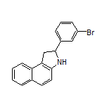 2-(3-Bromophenyl)-2,3-dihydro-1H-benzo[e]indole