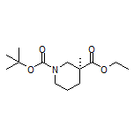 Ethyl (S)-1-Boc-3-methylpiperidine-3-carboxylate