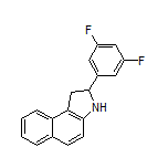 2-(3,5-Difluorophenyl)-2,3-dihydro-1H-benzo[e]indole