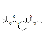 Ethyl (R)-1-Boc-3-methylpiperidine-3-carboxylate