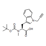 (S)-2-[Boc-(methyl)amino]-3-[1-(prop-2-yn-1-yl)-1H-indol-3-yl]propanoic Acid