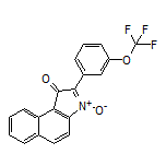 1-Oxo-2-[3-(trifluoromethoxy)phenyl]-1H-benzo[e]indole 3-Oxide