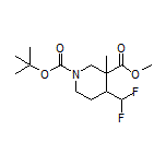 Methyl 1-Boc-4-(difluoromethyl)-3-methylpiperidine-3-carboxylate