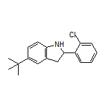 5-(tert-Butyl)-2-(2-chlorophenyl)indoline