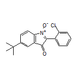 5-(tert-Butyl)-2-(2-chlorophenyl)-3-oxo-3H-indole 1-Oxide
