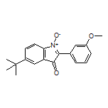 5-(tert-Butyl)-2-(3-methoxyphenyl)-3-oxo-3H-indole 1-Oxide