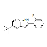 5-(tert-Butyl)-2-(2-fluorophenyl)-1H-indole