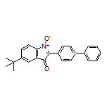 2-(4-Biphenylyl)-5-(tert-butyl)-3-oxo-3H-indole 1-Oxide