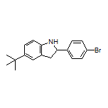 2-(4-Bromophenyl)-5-(tert-butyl)indoline