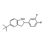 5-(tert-Butyl)-2-(3,4-difluorophenyl)indoline