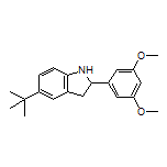 5-(tert-Butyl)-2-(3,5-dimethoxyphenyl)indoline