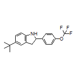 5-(tert-Butyl)-2-[4-(trifluoromethoxy)phenyl]indoline