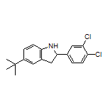 5-(tert-Butyl)-2-(3,4-dichlorophenyl)indoline