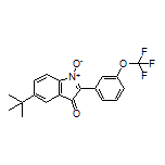 5-(tert-Butyl)-3-oxo-2-[3-(trifluoromethoxy)phenyl]-3H-indole 1-Oxide
