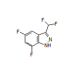 3-(Difluoromethyl)-5,7-difluoro-1H-indazole