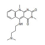 5-[[3-(Dimethylamino)propyl]amino]-3,10-dimethylpyrimido[4,5-b]quinoline-2,4(3H,10H)-dione