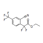 Ethyl 2-[2-Cyano-4-(trifluoromethyl)phenyl]-2,2-difluoroacetate