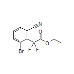 Ethyl 2-(2-Bromo-6-cyanophenyl)-2,2-difluoroacetate