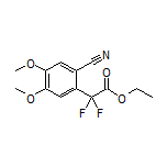 Ethyl 2-(2-Cyano-4,5-dimethoxyphenyl)-2,2-difluoroacetate