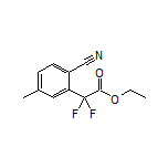 Ethyl 2-(2-Cyano-5-methylphenyl)-2,2-difluoroacetate