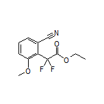 Ethyl 2-(2-Cyano-6-methoxyphenyl)-2,2-difluoroacetate