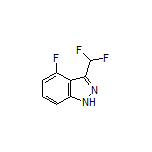 3-(Difluoromethyl)-4-fluoro-1H-indazole