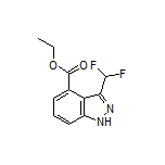 Ethyl 3-(Difluoromethyl)-1H-indazole-4-carboxylate