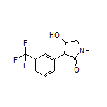 4-Hydroxy-1-methyl-3-[3-(trifluoromethyl)phenyl]pyrrolidin-2-one