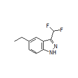 3-(Difluoromethyl)-5-ethyl-1H-indazole