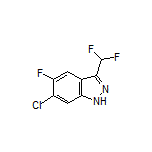 6-Chloro-3-(difluoromethyl)-5-fluoro-1H-indazole