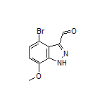 4-Bromo-7-methoxy-1H-indazole-3-carbaldehyde