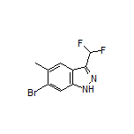 6-Bromo-3-(difluoromethyl)-5-methyl-1H-indazole