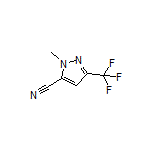 1-Methyl-3-(trifluoromethyl)-1H-pyrazole-5-carbonitrile