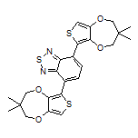 4,7-Bis(3,3-dimethyl-3,4-dihydro-2H-thieno[3,4-b][1,4]dioxepin-6-yl)benzo[c][1,2,5]thiadiazole