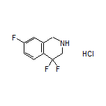 4,4,7-Trifluoro-1,2,3,4-tetrahydroisoquinoline Hydrochloride