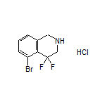 5-Bromo-4,4-difluoro-1,2,3,4-tetrahydroisoquinoline Hydrochloride