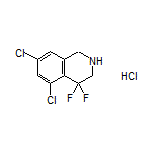 5,7-Dichloro-4,4-difluoro-1,2,3,4-tetrahydroisoquinoline Hydrochloride