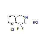 5-Chloro-4,4-difluoro-1,2,3,4-tetrahydroisoquinoline Hydrochloride
