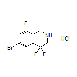 6-Bromo-4,4,8-trifluoro-1,2,3,4-tetrahydroisoquinoline Hydrochloride