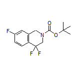 2-Boc-4,4,7-trifluoro-1,2,3,4-tetrahydroisoquinoline
