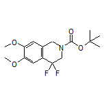 2-Boc-4,4-difluoro-6,7-dimethoxy-1,2,3,4-tetrahydroisoquinoline