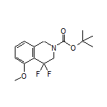 2-Boc-4,4-difluoro-5-methoxy-1,2,3,4-tetrahydroisoquinoline