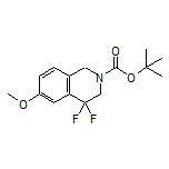 2-Boc-4,4-difluoro-6-methoxy-1,2,3,4-tetrahydroisoquinoline