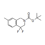 2-Boc-4,4-difluoro-7-methyl-1,2,3,4-tetrahydroisoquinoline